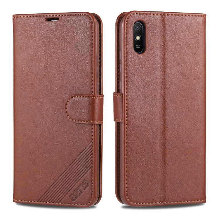 AZNS Sheepskin Texture Horizontal Flip Leather Case with Holder &amp; Card Slots &amp; Wallet, For Vivo S7, For Huawei Enjoy 20, For Huawei Y5p, For Huawei Maimang 9, For Xiaomi Redmi 9A