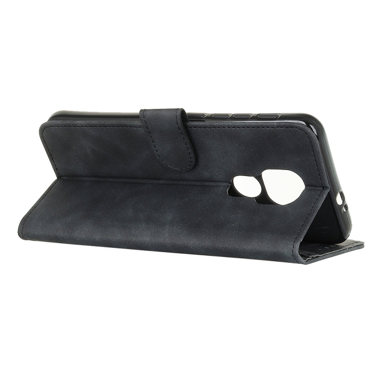 KHAZNEH Retro Texture PU + TPU Horizontal Flip Leather Case with Holder &amp; Card Slots &amp; Wallet