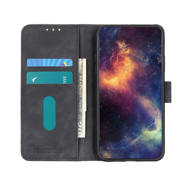 KHAZNEH Retro Texture PU + TPU Horizontal Flip Leather Case with Holder &amp; Card Slots &amp; Wallet, For OPPO Realme X7 Pro, For Samsung Galaxy A42 5G