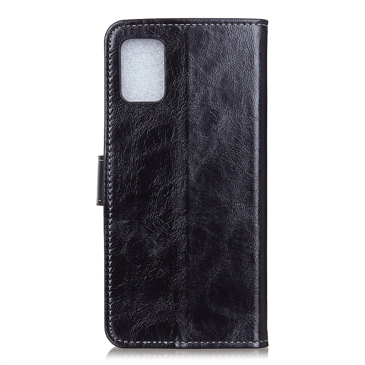 Retro Crazy Horse Texture Horizontal Flip Leather Case with Holder & Card Slots & Photo Frame & Wallet, For OPPO Realme X7 Pro, For Samsung Galaxy A42 5G