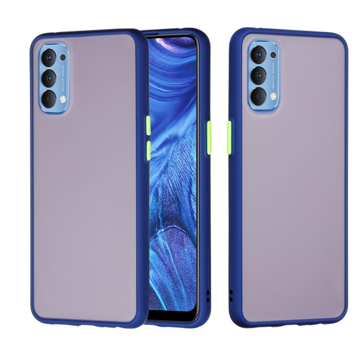 Skin Hand Feeling Series Shockproof Frosted PC+ TPU Protective Case, For OPPO Reno4 4G, For OPPO Realme C15, For OPPO Realme C11, For OPPO Realme 5 Pro