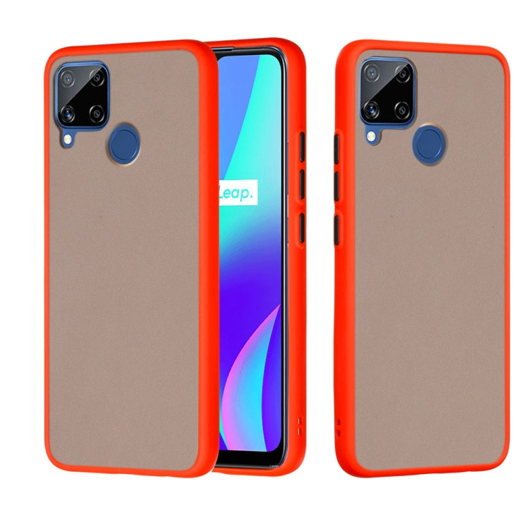 Skin Hand Feeling Series Shockproof Frosted PC+ TPU Protective Case, For OPPO Reno4 4G, For OPPO Realme C15, For OPPO Realme C11, For OPPO Realme 5 Pro