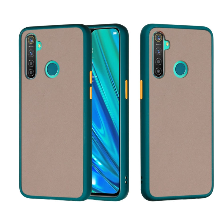 Skin Hand Feeling Series Shockproof Frosted PC+ TPU Protective Case, For OPPO Reno4 4G, For OPPO Realme C15, For OPPO Realme C11, For OPPO Realme 5 Pro