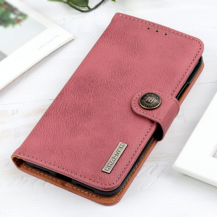 KHAZNEH Cowhide Texture Horizontal Flip Leather Case with Holder &amp; Card Slots &amp; Wallet, For OPPO F17 Pro, For Xiaomi Poco X3 NFC, For Nokia 3.4