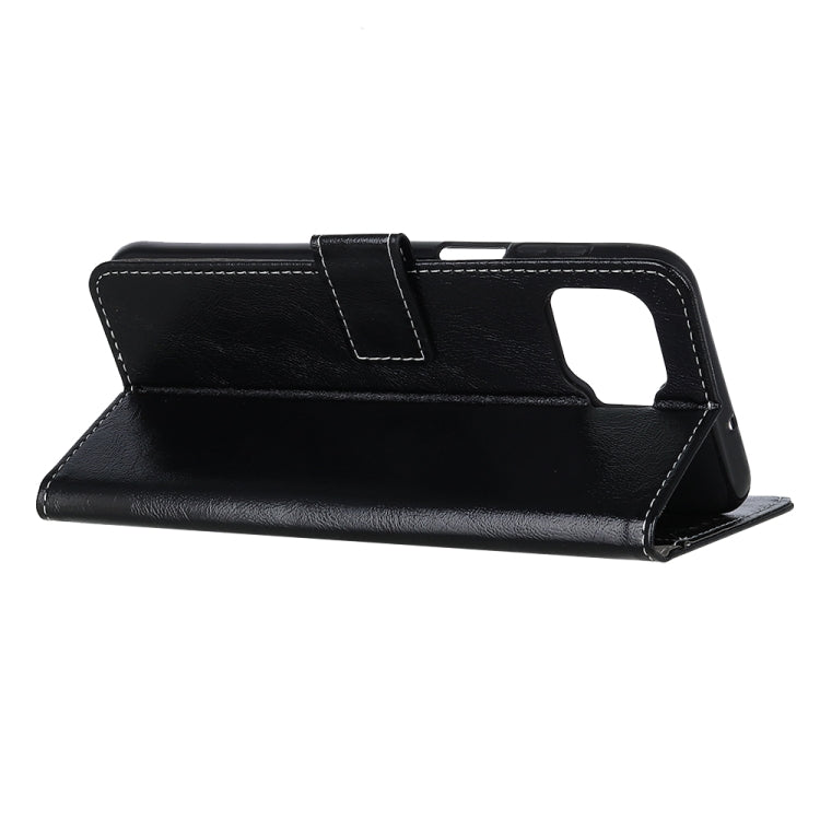 Retro Crazy Horse Texture Horizontal Flip Leather Case with Holder & Card Slots & Photo Frame & Wallet, For OPPO F17 Pro