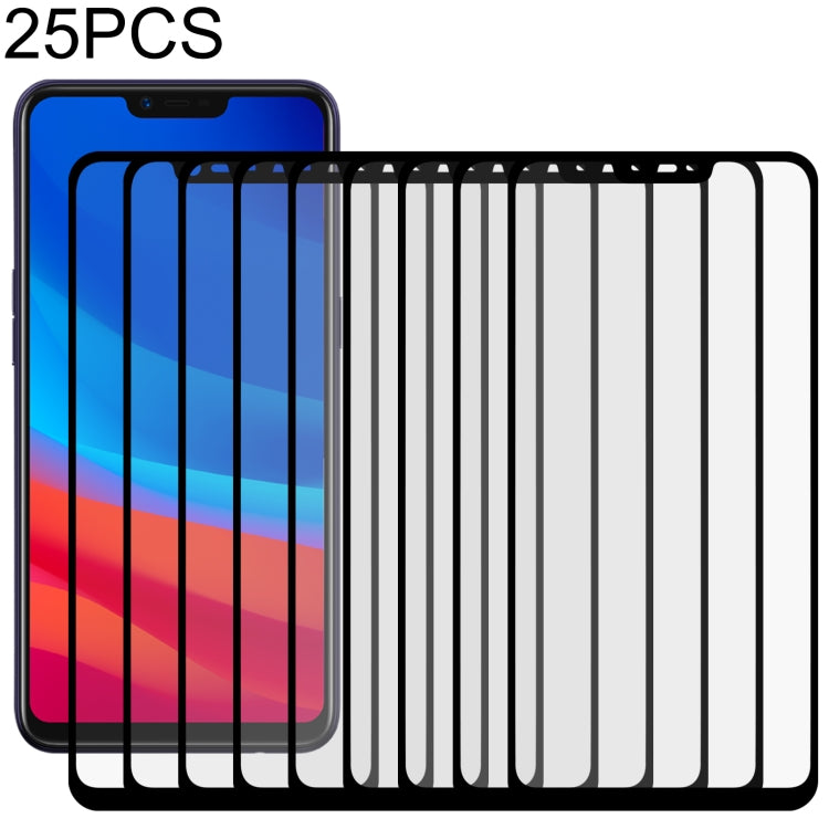 25 PCS Full Glue Full Screen Tempered Glass Film, For OPPO A11k (25 PCS), For OPPO A12 (25 PCS), For OPPO A12e (25 PCS), For OPPO A32 (25 PCS), For OPPO A53 (25 PCS), For OPPO A72 5G (25 PCS), For OPPO A93 (25 PCS), For OPPO F17 (25 PCS)