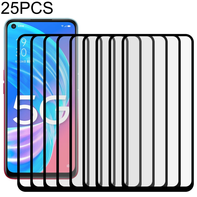 25 PCS Full Glue Full Screen Tempered Glass Film, For OPPO A11k (25 PCS), For OPPO A12 (25 PCS), For OPPO A12e (25 PCS), For OPPO A32 (25 PCS), For OPPO A53 (25 PCS), For OPPO A72 5G (25 PCS), For OPPO A93 (25 PCS), For OPPO F17 (25 PCS)���������������...