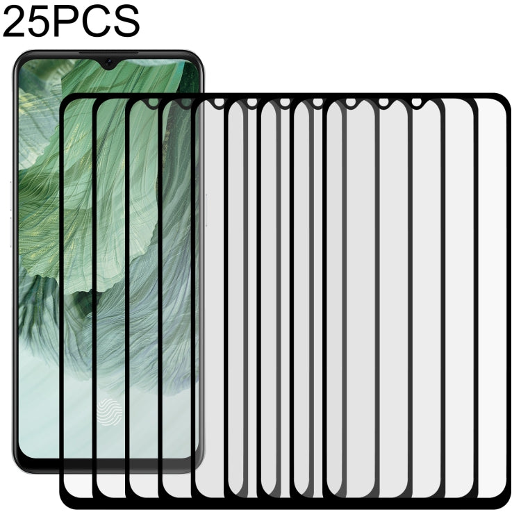 25 PCS Full Glue Full Screen Tempered Glass Film, For OPPO A11k (25 PCS), For OPPO A12 (25 PCS), For OPPO A12e (25 PCS), For OPPO A32 (25 PCS), For OPPO A53 (25 PCS), For OPPO A72 5G (25 PCS), For OPPO A93 (25 PCS), For OPPO F17 (25 PCS)