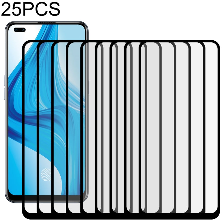 25 PCS Full Glue Full Screen Tempered Glass Film, For OPPO A11k (25 PCS), For OPPO A12 (25 PCS), For OPPO A12e (25 PCS), For OPPO A32 (25 PCS), For OPPO A53 (25 PCS), For OPPO A72 5G (25 PCS), For OPPO A93 (25 PCS), For OPPO F17 (25 PCS)���������������...