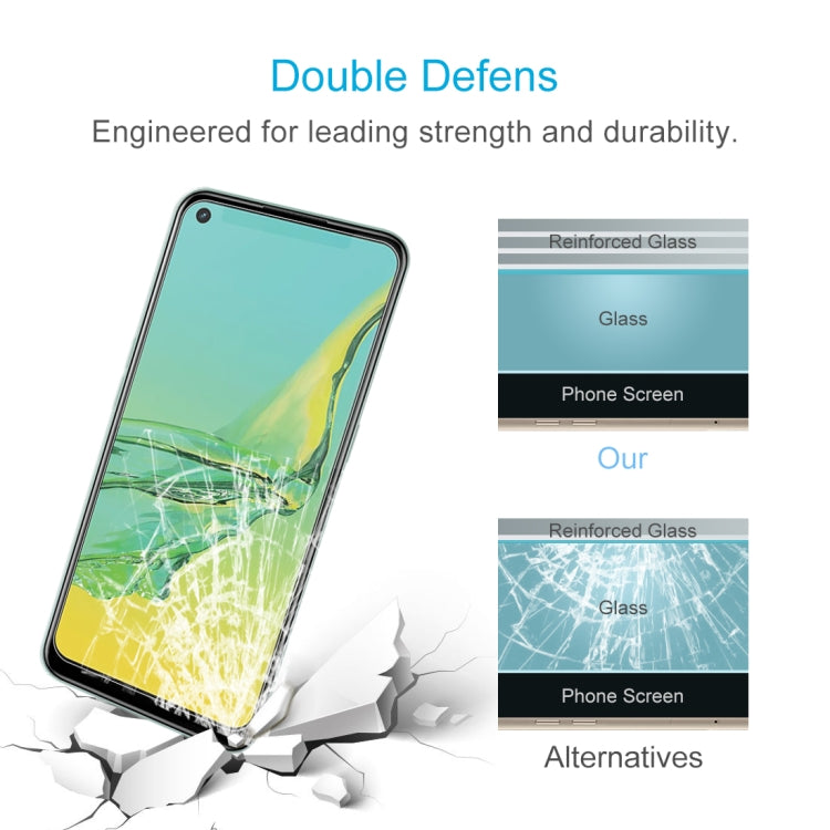 0.26mm 9H 2.5D Tempered Glass Film, For OPPO A32 (1 PC), For OPPO Find X2 Neo (1 PC), For OPPO A53 2020 (1 PC), For OPPO Reno4 SE (1 PC), For OPPO Reno4 (1 PC), For OPPO Find X2 Lite (1 PC), For OPPO F17 Pro (1 PC), For OPPO Realme X7 (1 PC)