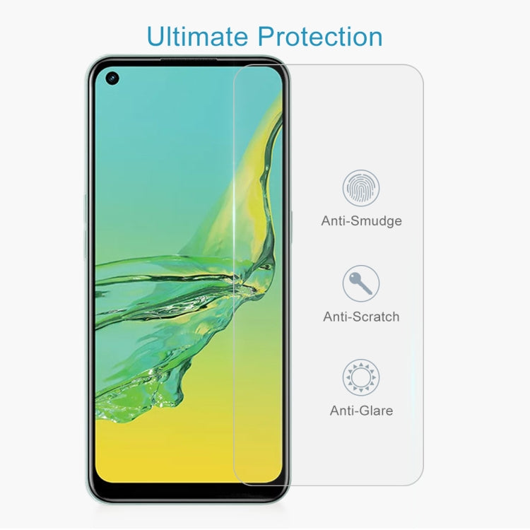 10 PCS 0.26mm 9H 2.5D Tempered Glass Film, For OPPO A32 (10 PCS), For OPPO Find X2 Neo (10 PCS), For OPPO A53 2020 (10 PCS), For OPPO Reno4 SE (10 PCS), For OPPO Reno4 (10 PCS), For OPPO Find X2 Lite (10 PCS), For OPPO F17 Pro (10 PCS)