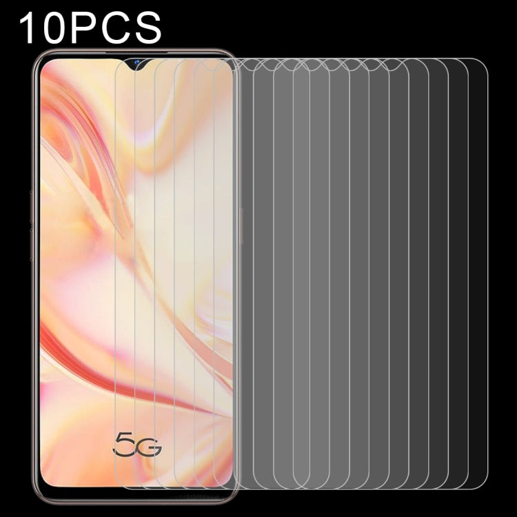 10 PCS 0.26mm 9H 2.5D Tempered Glass Film, For OPPO A32 (10 PCS), For OPPO Find X2 Neo (10 PCS), For OPPO A53 2020 (10 PCS), For OPPO Reno4 SE (10 PCS), For OPPO Reno4 (10 PCS), For OPPO Find X2 Lite (10 PCS), For OPPO F17 Pro (10 PCS)