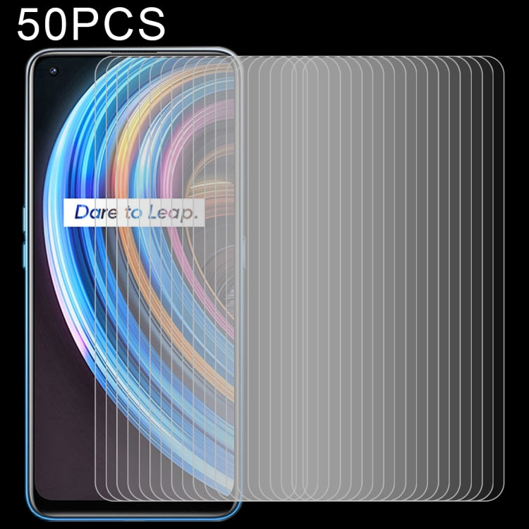 50 PCS 0.26mm 9H 2.5D Tempered Glass Film, For OPPO A32 (50 PCS), For OPPO Find X2 Neo (50 PCS), For OPPO A53 2020 (50 PCS), For OPPO Reno4 SE (50 PCS), For OPPO Reno4 (50 PCS), For OPPO Find X2 Lite (50 PCS), For OPPO F17 Pro (50 PCS)