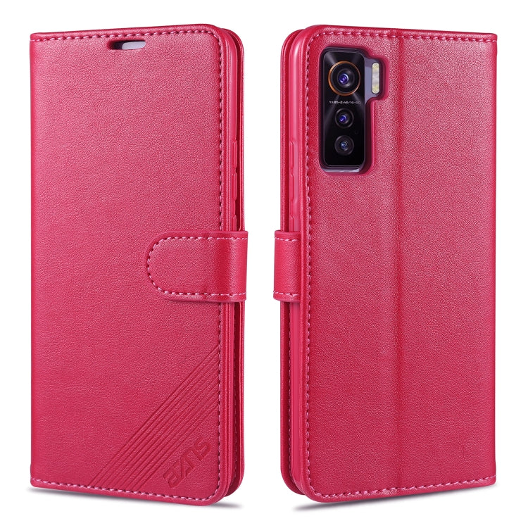 AZNS Sheepskin Texture Horizontal Flip Leather Case with Holder & Card Slots & Wallet, For OPPO A32 / A53 (2020), For Vivo iQOO 5, For Vivo Y20 / Y20i