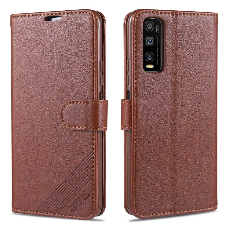 AZNS Sheepskin Texture Horizontal Flip Leather Case with Holder & Card Slots & Wallet, For OPPO A32 / A53 (2020), For Vivo iQOO 5, For Vivo Y20 / Y20i