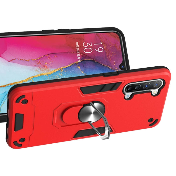 Armour Series PC + TPU Protective Case with Ring Holder, For OPPO Reno 3, For Xiaomi Redmi 9