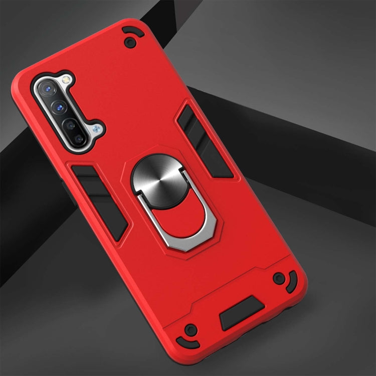 Armour Series PC + TPU Protective Case with Ring Holder, For OPPO Reno 3, For Xiaomi Redmi 9