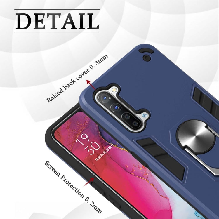 Armour Series PC + TPU Protective Case with Ring Holder, For OPPO Reno 3, For Xiaomi Redmi 9