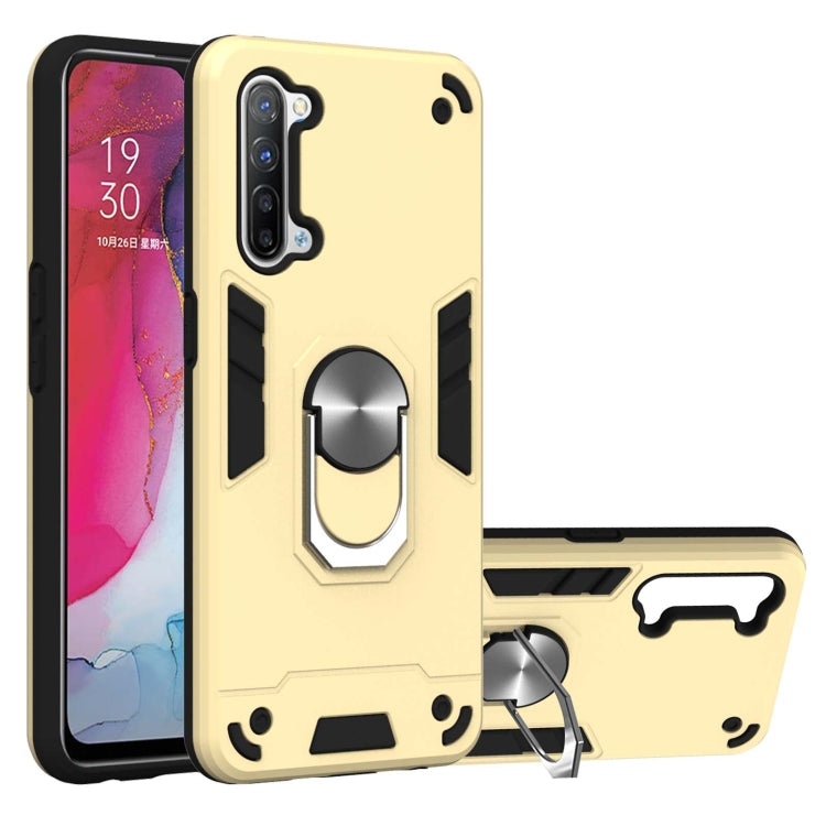 Armour Series PC + TPU Protective Case with Ring Holder, For OPPO Reno 3, For Xiaomi Redmi 9