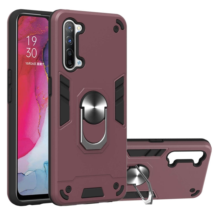 Armour Series PC + TPU Protective Case with Ring Holder, For OPPO Reno 3, For Xiaomi Redmi 9