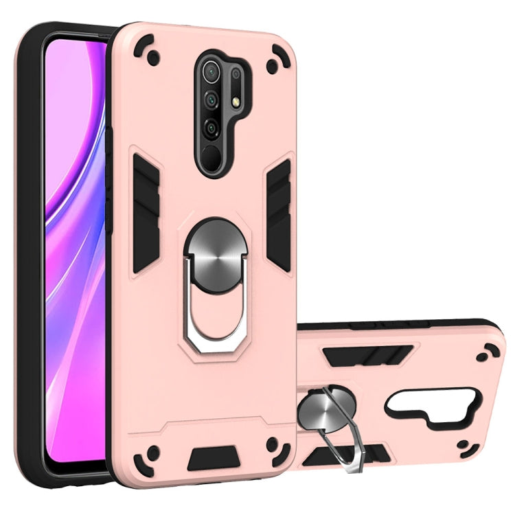 Armour Series PC + TPU Protective Case with Ring Holder, For OPPO Reno 3, For Xiaomi Redmi 9