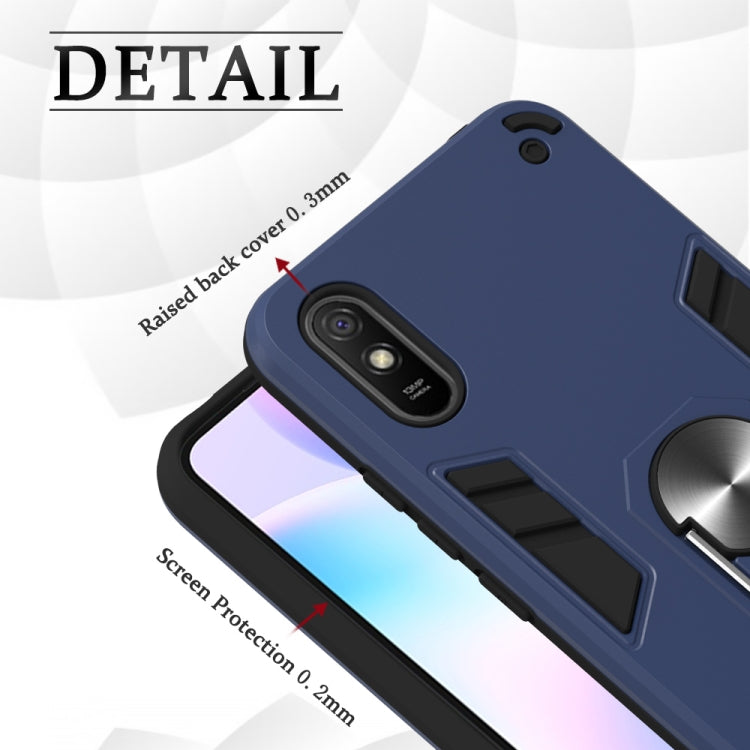 Armour Series PC + TPU Protective Case with Ring Holder, For Xiaomi Redmi 9A, For Xiaomi Redmi 9C