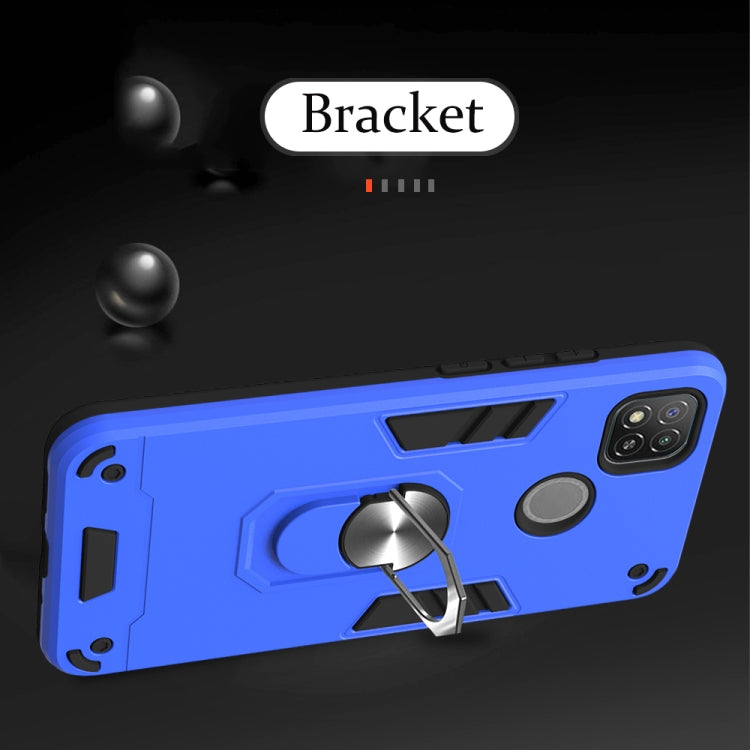 Armor Series PC + TPU Protective Case with Ring Holder, For OPPO Realme C11, For OPPO Realme C12 / C15