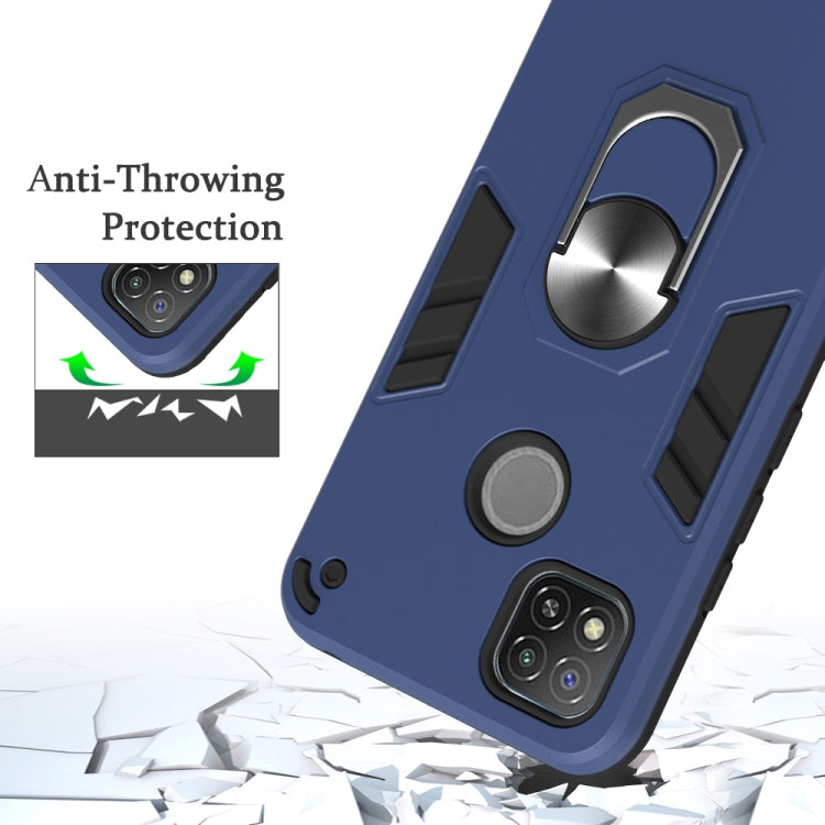 Armor Series PC + TPU Protective Case with Ring Holder, For OPPO Realme C11, For OPPO Realme C12 / C15