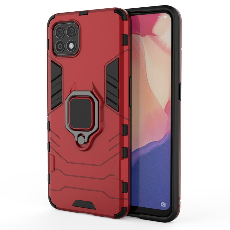 PC + TPU Shockproof Protective Case with Magnetic Ring Holder, For OPPO Reno4 SE, For Galaxy A42 5G, For Galaxy S20 FE