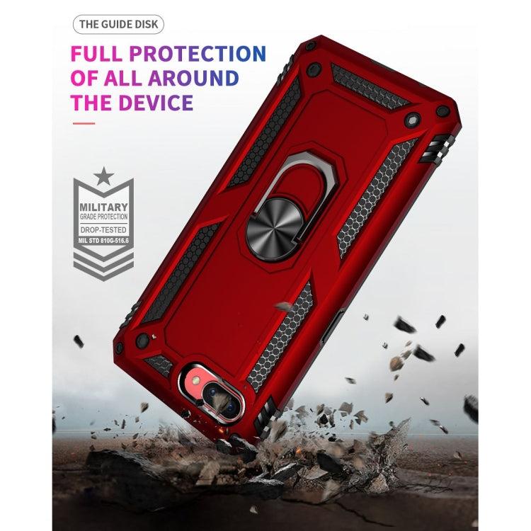 Shockproof TPU + PC Protective Case with 360 Degree Rotating Holder, For OPPO A5 / A3s