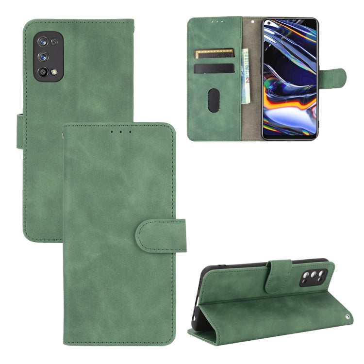 Solid Color Skin Feel Magnetic Buckle Horizontal Flip Calf Texture PU Leather Case with Holder &amp; Card Slots &amp; Wallet