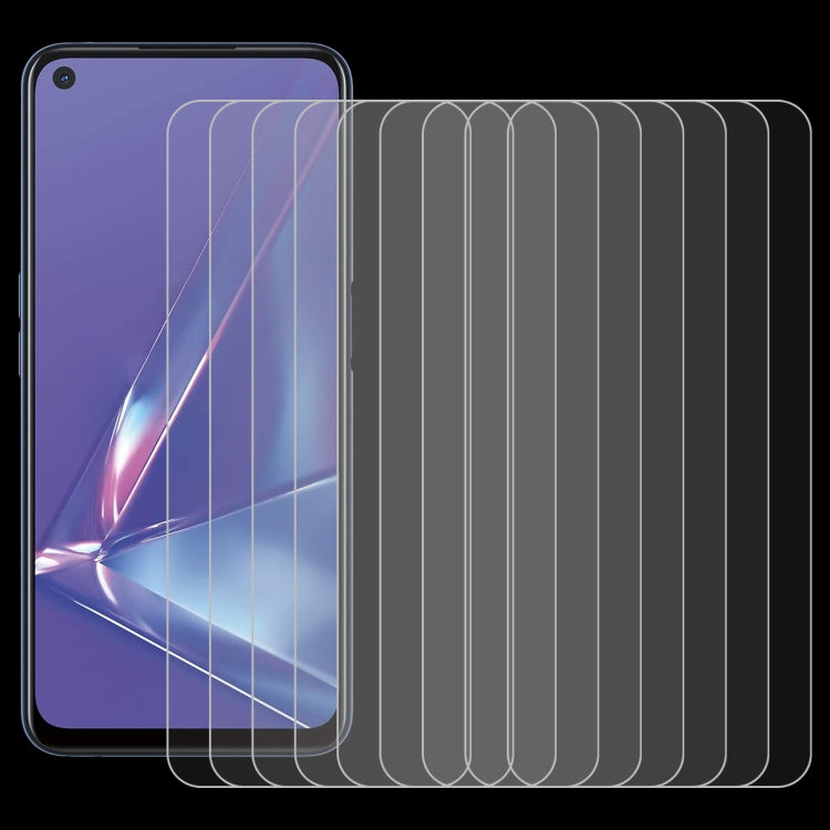 10 PCS 0.26mm 9H 2.5D Tempered Glass Film, For OPPO A73 5G (10 PCS), For OPPO A93 (10 PCS), For OPPO Realme 7 (10 PCS), For OPPO Realme 7i (10 PCS), For OPPO Realme C2 / C2s / C2 2020 (10 PCS), For OPPO Realme C17 (10 PCS), For OPPO Realme V3 (10 PCS)