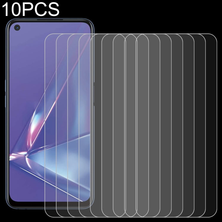 10 PCS 0.26mm 9H 2.5D Tempered Glass Film, For OPPO A73 5G (10 PCS), For OPPO A93 (10 PCS), For OPPO Realme 7 (10 PCS), For OPPO Realme 7i (10 PCS), For OPPO Realme C2 / C2s / C2 2020 (10 PCS), For OPPO Realme C17 (10 PCS), For OPPO Realme V3 (10 PCS)