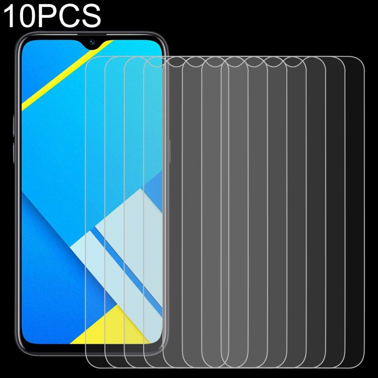 10 PCS 0.26mm 9H 2.5D Tempered Glass Film, For OPPO A73 5G (10 PCS), For OPPO A93 (10 PCS), For OPPO Realme 7 (10 PCS), For OPPO Realme 7i (10 PCS), For OPPO Realme C2 / C2s / C2 2020 (10 PCS), For OPPO Realme C17 (10 PCS), For OPPO Realme V3 (10PCS)