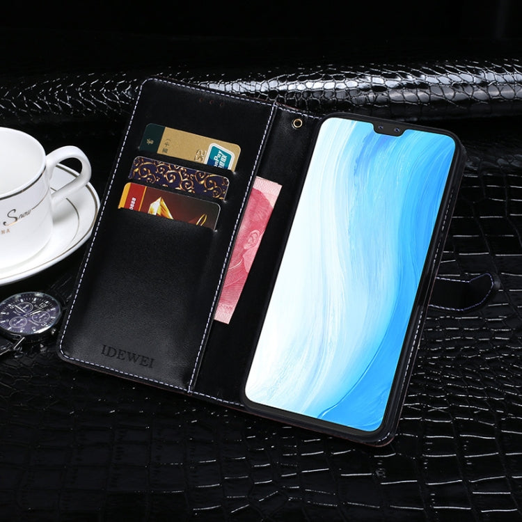 idewei Crocodile Texture Horizontal Flip Leather Case with Holder &amp; Card Slots &amp; Wallet, For Vivo V20 Pro, For Vivo V20 SE, For Vivo Y20 2020