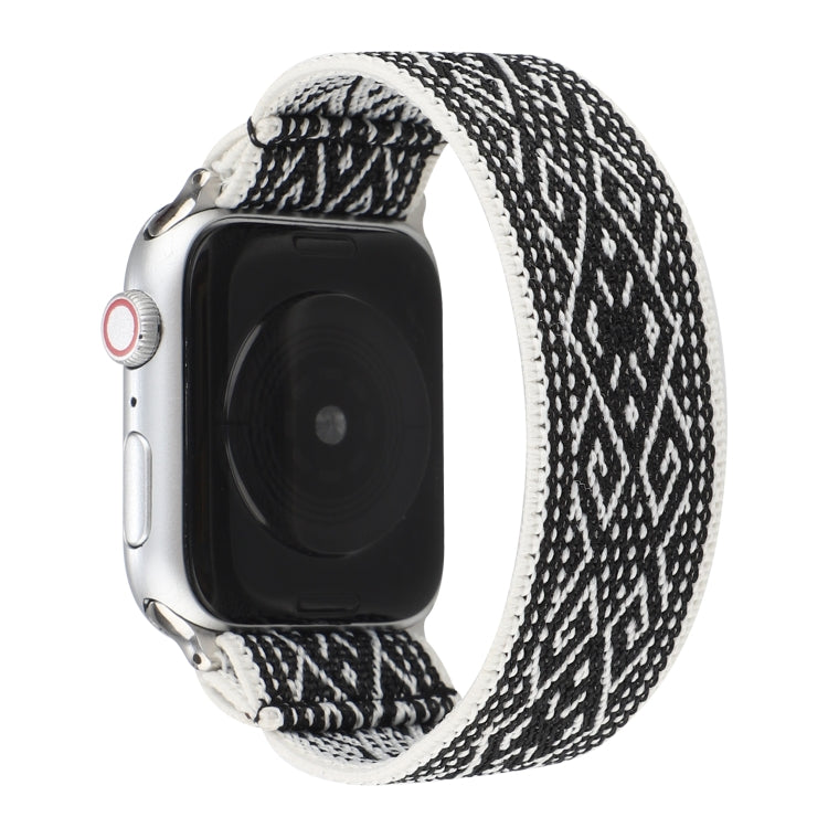 Nylon Replacement Strap Watchband, For Apple Watch Series 7 41mm / &amp; 6 &amp; SE &amp; 5 &amp; 4 40mm