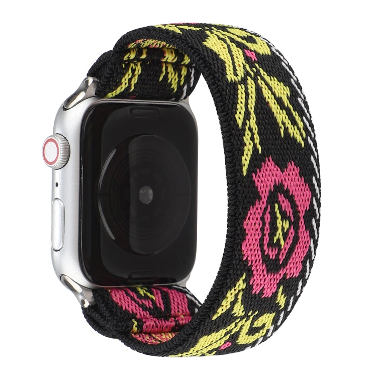 Nylon Replacement Strap Watchband, For Apple Watch Series 7 41mm / &amp; 6 &amp; SE &amp; 5 &amp; 4 40mm