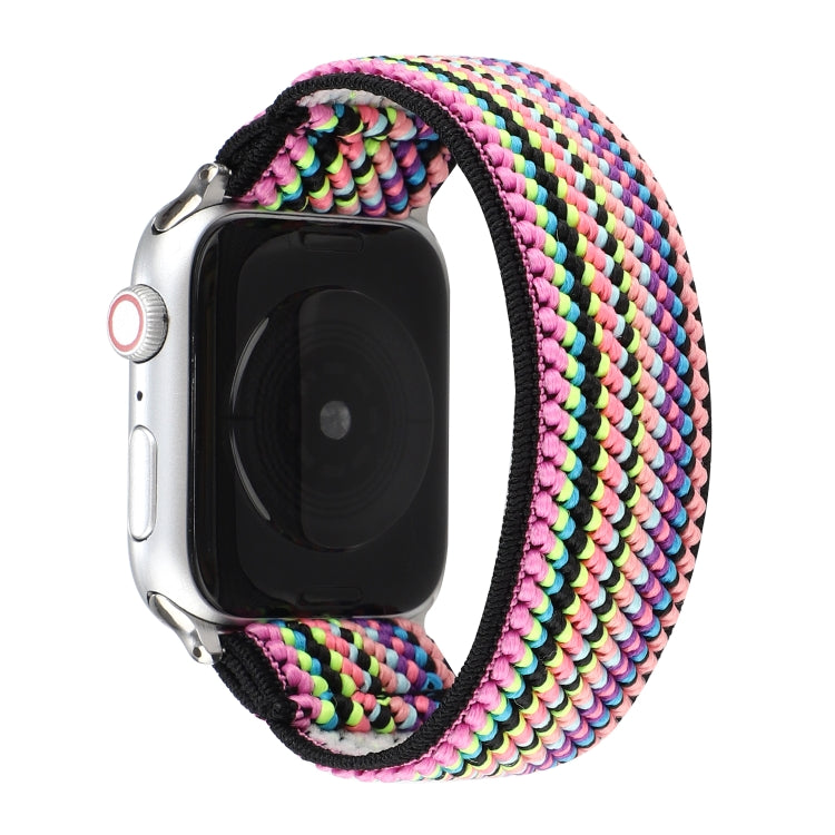 Nylon Replacement Strap Watchband, For Apple Watch Series 7 45mm / &amp; 6 &amp; SE &amp; 5 &amp; 4 44mm