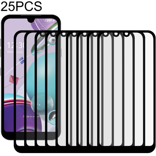 25 PCS Full Glue Full Screen Tempered Glass Film, For LG Aristo 5 (25 PCS), For LG Aristo 5 Pro (25 PCS), For vivo iQOO U1x (25 PCS), For LG Fortune 3 (25 PCS), For LG G9 (25 PCS), For LG Harmony 4 (25 PCS), For LG K30 (2019) (25 PCS), For LG K31 (25 P...