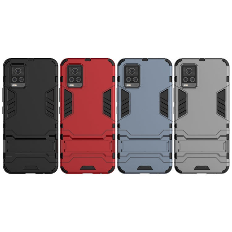 PC + TPU Shockproof Protective Case with Holder, For vivo V20, For Xiaomi MI 10T Pro