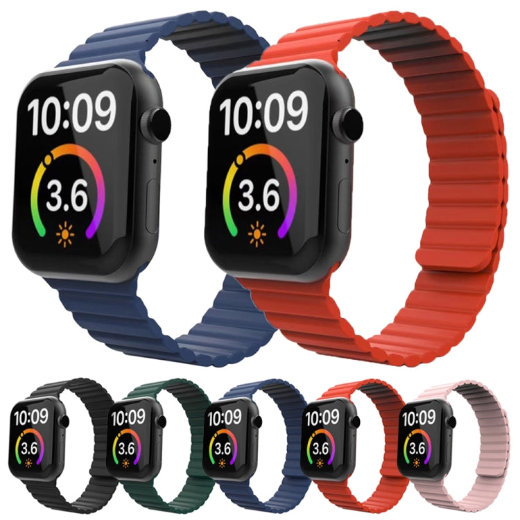 Magnetic Loop Watchband For Apple Watch Series 6 & SE & 5 & 4 44mm / 3 & 2 & 1 42mm, For Apple Watch Ultra 49mm / Series 8&7 45mm / SE 2&6&SE&5&4 44mm / 3&2&1 42mm, For Apple Watch Series 7 45mm / 6 & SE & 5 & 4 44mm / 3 & 2 & 1 42mm