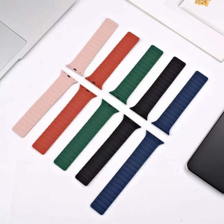 Magnetic Loop Watchband For Apple Watch Series 6 & SE & 5 & 4 44mm / 3 & 2 & 1 42mm, For Apple Watch Ultra 49mm / Series 8&7 45mm / SE 2&6&SE&5&4 44mm / 3&2&1 42mm, For Apple Watch Series 7 45mm / 6 & SE & 5 & 4 44mm / 3 & 2 & 1 42mm