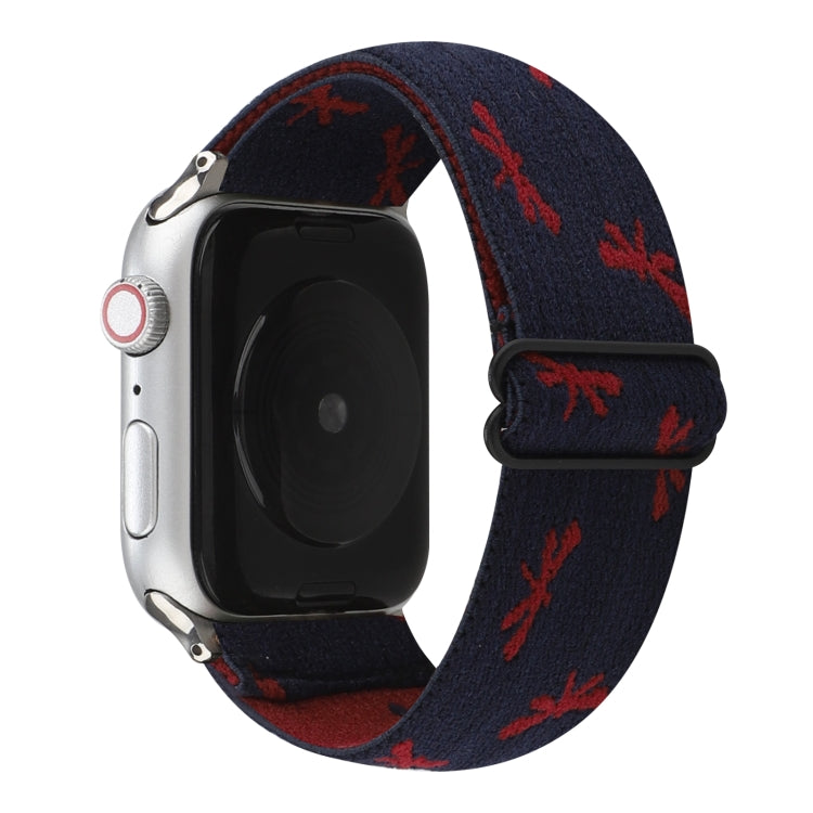 Ethnic Style Buckle Watchband For Apple Watch Series 6 &amp; SE &amp; 5 &amp; 4 40mm / 3 &amp; 2 &amp; 1 38mm, For Apple Watch Series 7 41mm / 6 &amp; SE &amp; 5 &amp; 4 40mm / 3 &amp; 2 &amp; 1 38mm