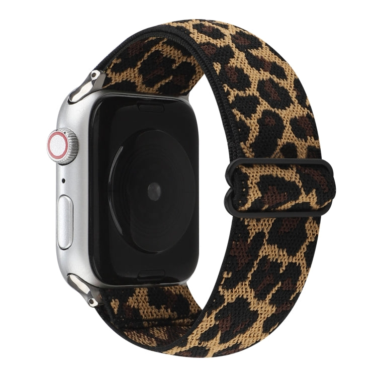 Ethnic Style Buckle Watchband For Apple Watch Series 6 &amp; SE &amp; 5 &amp; 4 40mm / 3 &amp; 2 &amp; 1 38mm, For Apple Watch Series 7 41mm / 6 &amp; SE &amp; 5 &amp; 4 40mm / 3 &amp; 2 &amp; 1 38mm