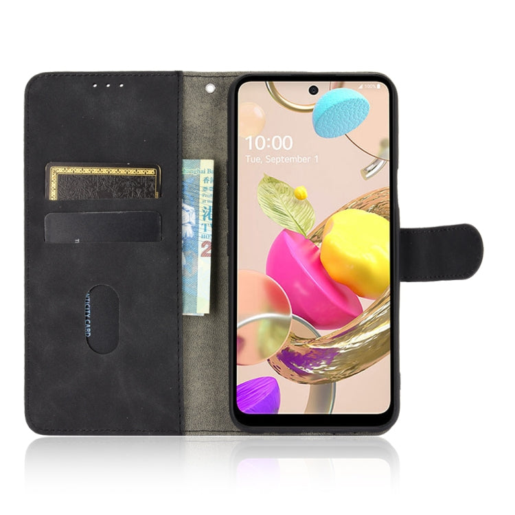 Solid Color Skin Feel Magnetic Buckle Horizontal Flip Calf Texture PU Leather Case with Holder & Card Slots & Wallet, For LG K42, For LG Wing 5G, For OPPO Realme V5 / Realme Q2, For Wiko View5 Plus, For Huawei P Smart 2021 / Y7A