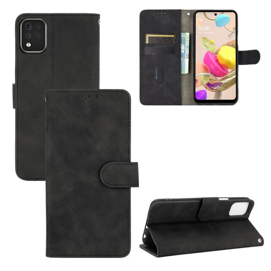 Solid Color Skin Feel Magnetic Buckle Horizontal Flip Calf Texture PU Leather Case with Holder &amp; Card Slots &amp; Wallet, For LG K42, For LG Wing 5G, For OPPO Realme V5 / Realme Q2, For Wiko View5 Plus, For Huawei P Smart 2021 / Y7A