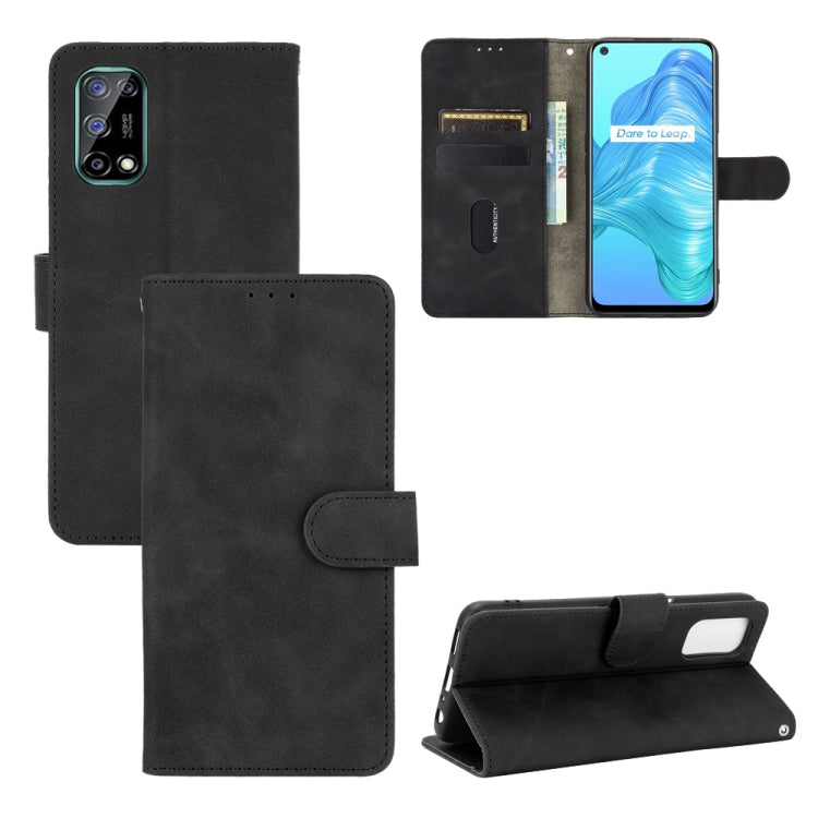 Solid Color Skin Feel Magnetic Buckle Horizontal Flip Calf Texture PU Leather Case with Holder & Card Slots & Wallet, For LG K42, For LG Wing 5G, For OPPO Realme V5 / Realme Q2, For Wiko View5 Plus, For Huawei P Smart 2021 / Y7A