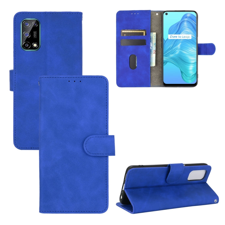 Solid Color Skin Feel Magnetic Buckle Horizontal Flip Calf Texture PU Leather Case with Holder & Card Slots & Wallet, For LG K42, For LG Wing 5G, For OPPO Realme V5 / Realme Q2, For Wiko View5 Plus, For Huawei P Smart 2021 / Y7A