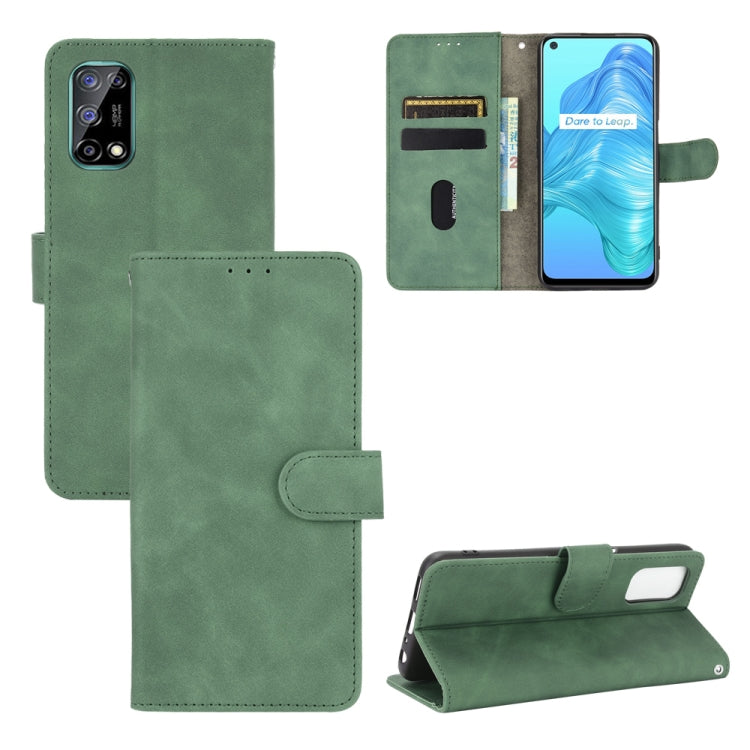 Solid Color Skin Feel Magnetic Buckle Horizontal Flip Calf Texture PU Leather Case with Holder & Card Slots & Wallet, For LG K42, For LG Wing 5G, For OPPO Realme V5 / Realme Q2, For Wiko View5 Plus, For Huawei P Smart 2021 / Y7A