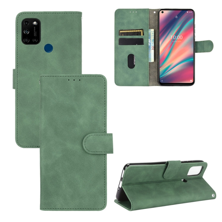 Solid Color Skin Feel Magnetic Buckle Horizontal Flip Calf Texture PU Leather Case with Holder & Card Slots & Wallet, For LG K42, For LG Wing 5G, For OPPO Realme V5 / Realme Q2, For Wiko View5 Plus, For Huawei P Smart 2021 / Y7A